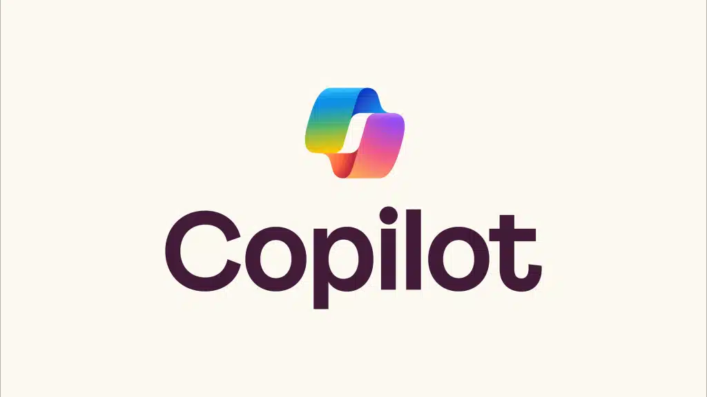Copilot Vision logo with colorful gradient symbol and bold text