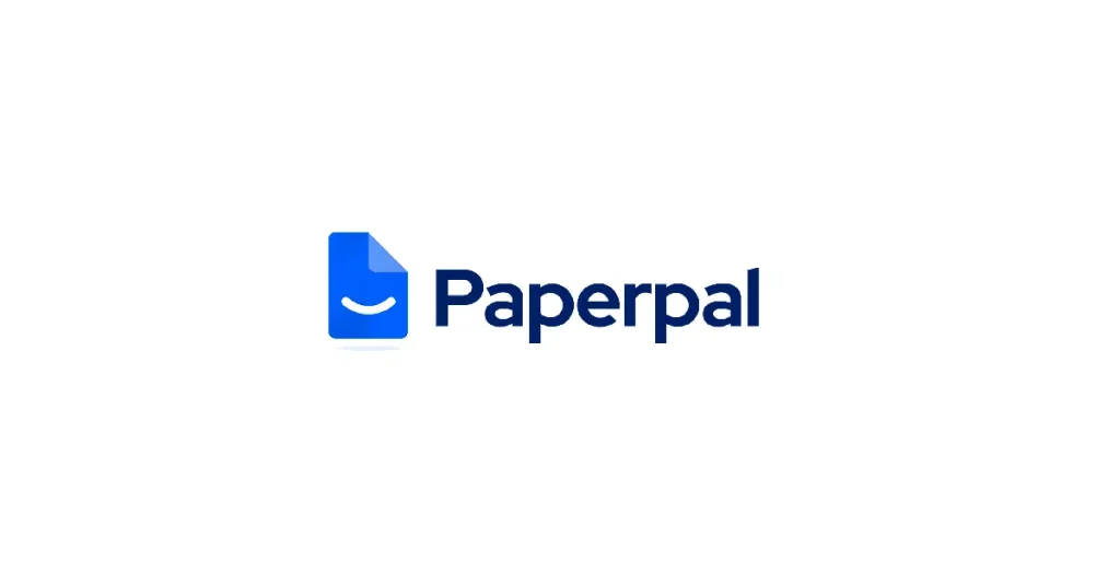 Paperpal logo featuring a blue document icon with a smiley face next to the word “Paperpal,” representing an AI Proofreader for academic writing.